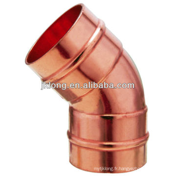 J9306 Solder Ring 45 Deg coude, Copper fitting